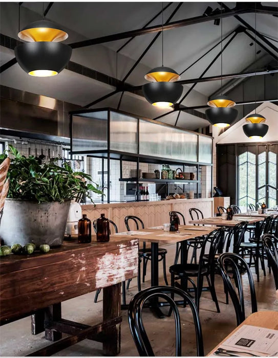 LED Chandelier – Modern Pendant Light for Dining & Kitchen - Samanta Factory