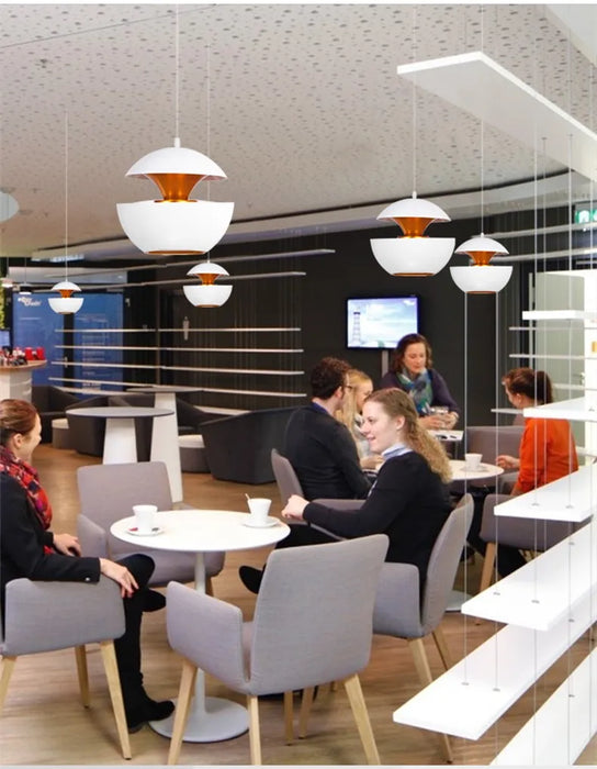 LED Chandelier – Modern Pendant Light for Dining & Kitchen - Samanta Factory