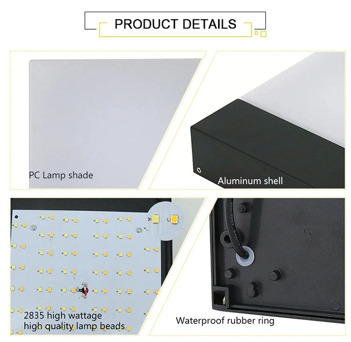 Outdoor Wall Lamp – Waterproof and Ultra Bright - Samanta Factory