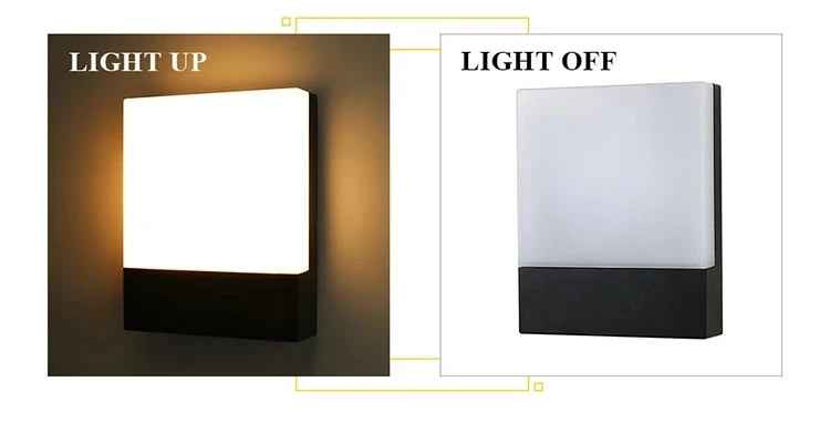 Outdoor Wall Lamp – Waterproof and Ultra Bright - Samanta Factory