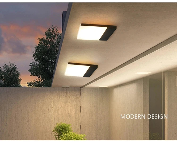 Outdoor Wall Lamp – Waterproof and Ultra Bright - Samanta Factory
