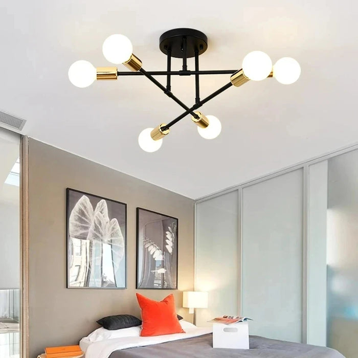 Ceiling Light – Contemporary Iron Design - Samanta Factory