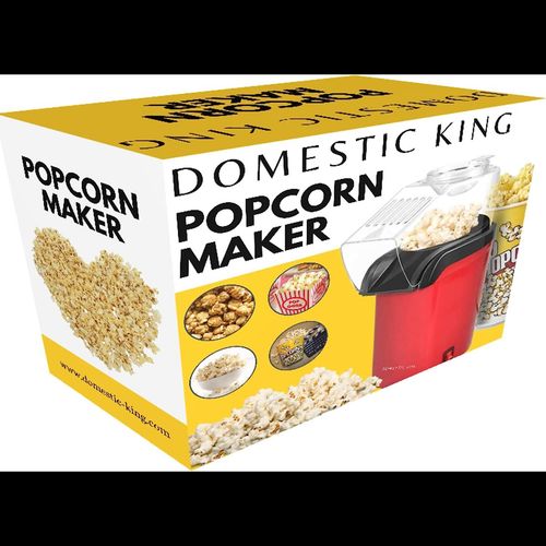 Hot Air Popcorn Maker – Oil-Free Healthy Popping - Samanta Factory