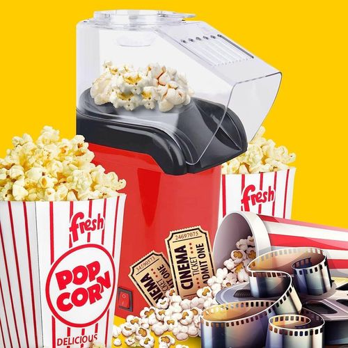 Hot Air Popcorn Maker – Oil-Free Healthy Popping - Samanta Factory