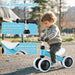 No Pedal Baby 4 Wheels Balance Bike with Non-Slip Handlerbar