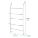Curl Over-The-Door Towel Rack Holder Storage