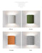 Wall Lamp – Macaron Resin Design for Modern Home Decor - Samanta Factory