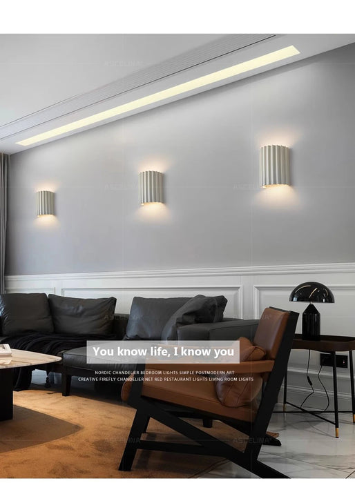 Wall Lamp – Macaron Resin Design for Modern Home Decor - Samanta Factory