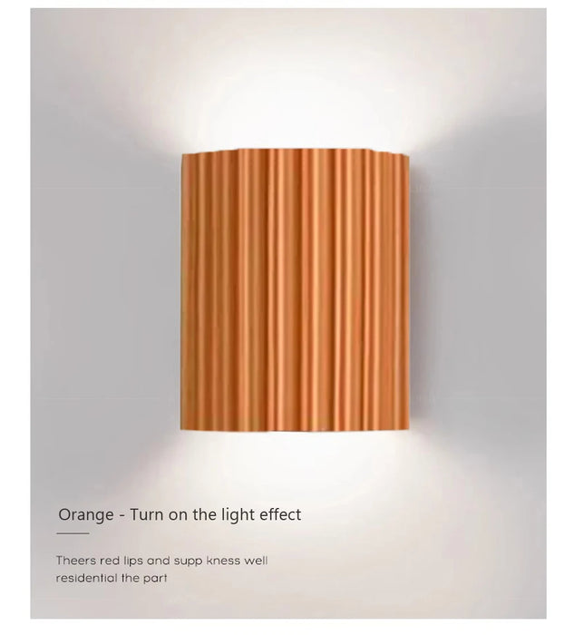 Wall Lamp – Macaron Resin Design for Modern Home Decor - Samanta Factory