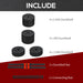 25kg Adjustable 2 IN 1 Barbell Dumbbells Weight Set for Body Fitness HOMCOM - Samanta Factory