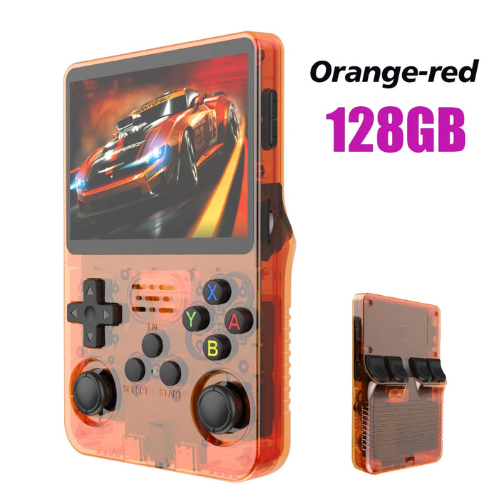 BOYHOM R36S Retro Handheld Game Console – Open Source Linux, 3.5" IPS Display, 10,000 Games (64GB/128GB) - Samanta Factory