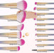 Makeup Brushes Sets 16Piece,Premium Synthetic Professional Makeup Brushes with Rainbow Box,For Face Foundation Blending,Blush,Concealer,Hightlight,Eyeshadow,Eyeline,Lip Brush