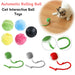 Magic roller ball pet toy with plush covers for dogs and cats