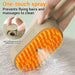 🚿 3-IN-1 PET STEAM BRUSH | USB Rechargeable Grooming Comb 🐾 (Hair Removal + Massage! £16+) - Samanta Factory