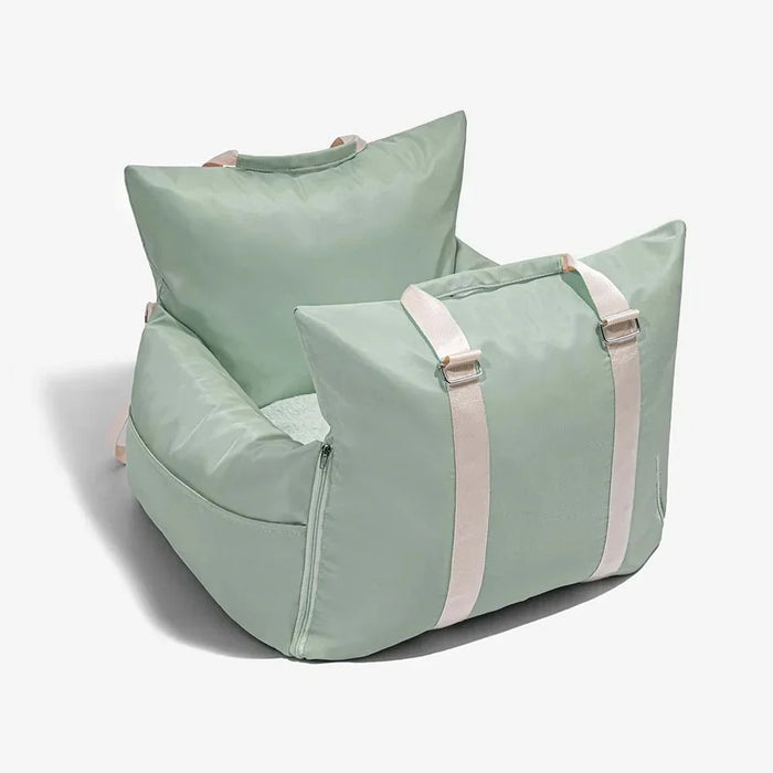 Deluxe Waterproof Pet Car Seat Bed – Travel Nest for Dogs & Cats - Samanta Factory