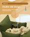 Deluxe Waterproof Pet Car Seat Bed – Travel Nest for Dogs & Cats - Samanta Factory