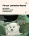 Deluxe Waterproof Pet Car Seat Bed – Travel Nest for Dogs & Cats - Samanta Factory
