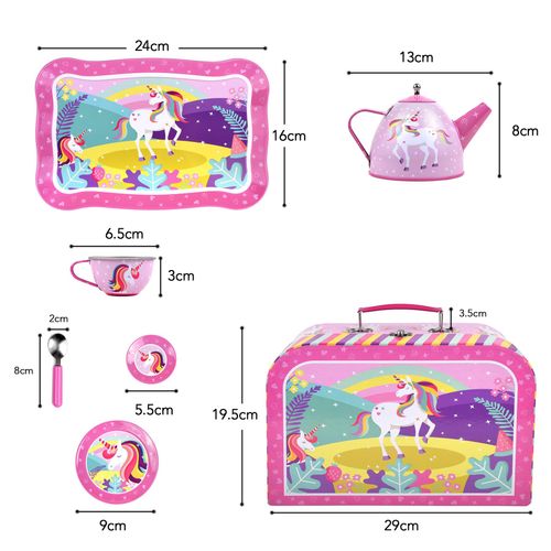 SOKA TEA SET - UNICORN 0009257 - Samanta Factory