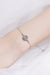 1 Carat Moissanite Tennis Bracelet in Rhodium-Plated Sterling Silver with Zircon Accents