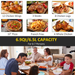 6.5L Digital Air Fryer – 8 Preset Modes with Adjustable Temperature & Non-Stick Basket - Samanta Factory