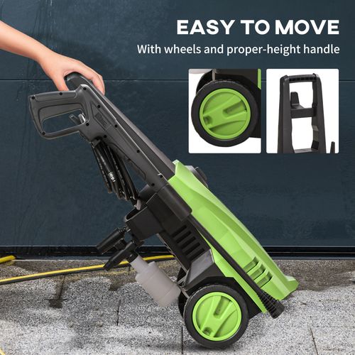 1800W Jet Washer – Adjustable Nozzle & Complete Cleaning Kit - Samanta Factory