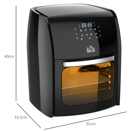 12L Digital Air Fryer Oven – Rotisserie & Dehydrator with 8 Presets for Healthy Cooking - Samanta Factory