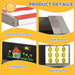 Kids Wooden Sandpit – Adjustable Canopy & Built-In Games - Samanta Factory