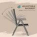 7-Piece Outdoor Dining Set – Aluminium Frame, Folding Chairs & Tempered Glass Table - Samanta Factory