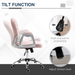 Velvet Office Chair – Adjustable Swivel Design with Diamante Tufted Back - Samanta Factory