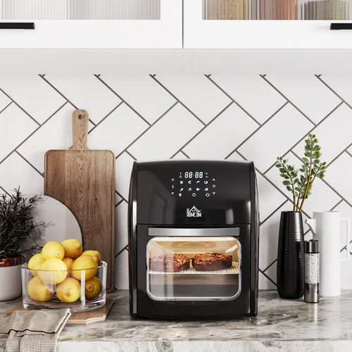 12L Digital Air Fryer Oven – Rotisserie & Dehydrator with 8 Presets for Healthy Cooking - Samanta Factory