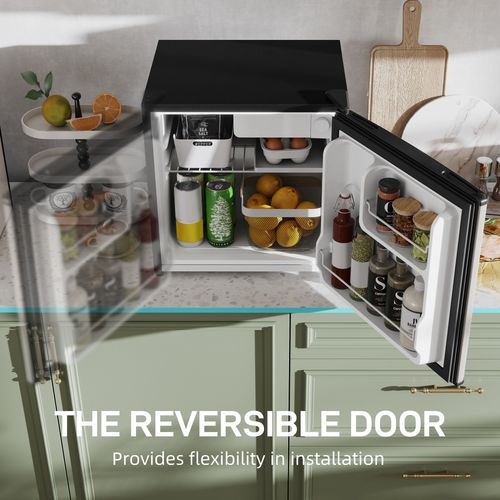 HOMCOM 46L Mini Countertop Fridge with Chiller - Perfect for Small Spaces! - Samanta Factory