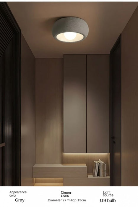 Contemporary LED Ceiling Light – Touch-Control Dimmable Fixture