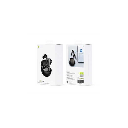 Wireless Bluetooth 5.3 Earbuds – 10mm Drivers, 20H Battery, Deep Bass Sound (Black) - Samanta Factory