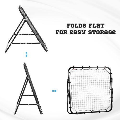 Rebounder Net Trainer – Kickback Target for Solo & Team Sports Practice - Samanta Factory