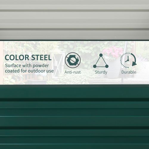 Raised Garden Beds – Durable Galvanised Steel Construction - Samanta Factory