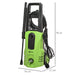 1800W Jet Washer – Adjustable Nozzle & Complete Cleaning Kit - Samanta Factory