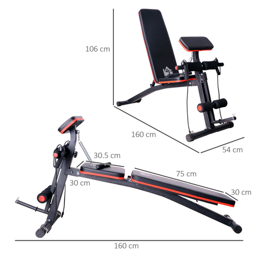 Adjustable Multi-Function Weight Bench – 7 Incline Levels for Full Body Training - Samanta Factory