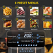 6.5L Digital Air Fryer – 8 Preset Modes with Adjustable Temperature & Non-Stick Basket - Samanta Factory
