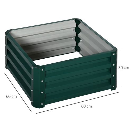Raised Garden Beds – Durable Galvanised Steel Construction - Samanta Factory