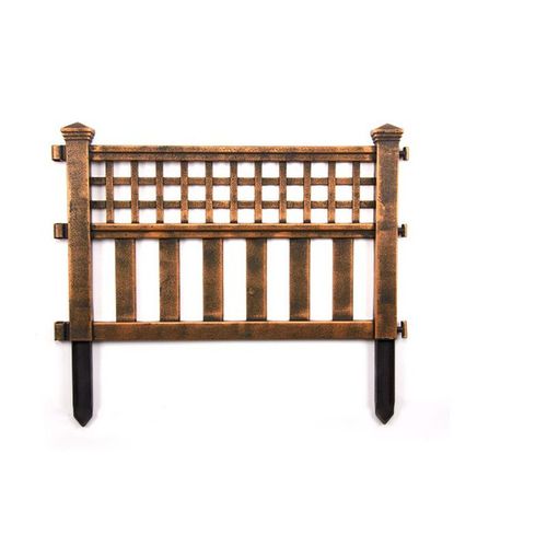 Garden Border Fence Panels – Weatherproof Polyurethane with Easy Slot Design - Samanta Factory