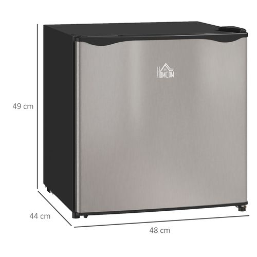 HOMCOM 46L Mini Countertop Fridge with Chiller - Perfect for Small Spaces! - Samanta Factory