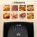 12L Digital Air Fryer Oven – Rotisserie & Dehydrator with 8 Presets for Healthy Cooking - Samanta Factory